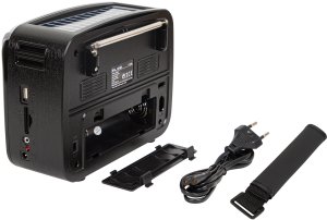 77-557# Radio przenośne analogowe am/fm bt blow ra17 solarne srebrne 22