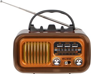 77-555# Radio przenośne analogowe am/fm bt blow ra16 solarne 164
