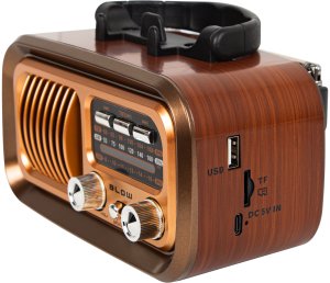 77-555# Radio przenośne analogowe am/fm bt blow ra16 solarne 61