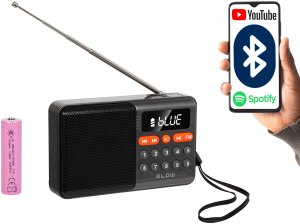 77-558# Radio przenośne analogowe am/fm bt blow ra18 135