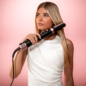 Lokówko-suszarka do włosów Cecotec CeramicCare 8in1 AirGlam Gyro Champagne 14