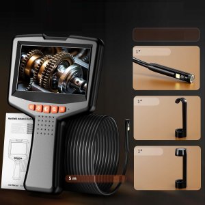 Kamera Inspekcyjna Endoskop Przemysłowy 5m Full Hd 1080p Ips 4.3” Ip67 Led / Az-g41-d 6