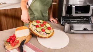 Frytkownica beztłuszczowa Cecotec Cecofry FoodCourt 18000 4Pizza 10