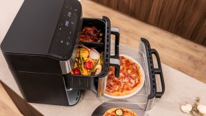 Frytkownica beztłuszczowa Cecotec Cecofry FoodCourt 18000 4Pizza 13