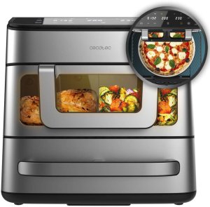 Frytkownica beztłuszczowa Cecotec Cecofry FoodCourt 18000 4Pizza 5