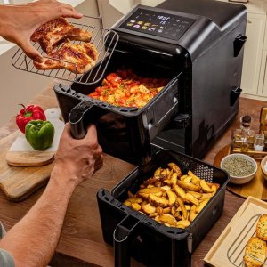 Frytkownica beztłuszczowa Cecotec Cecofry DuoLevel 12000 Window 8