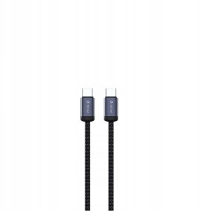 Devia kabel Gracious EC646 PD USB-C - USB-C 1,0 m 60W 3A czarny 2