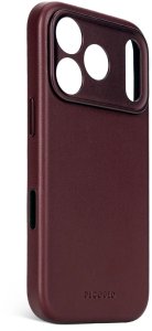 Decoded Leather Backcover - skórzana obudowa ochronna do iPhone 17 Pro kompatybilna z MagSafe (dark ruby) 3