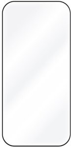 Fixed Fixed Screen protector | Apple | iPhone 17 | Tempered glass | Black | Full Cover 2.5D 3