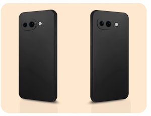 Etui Do Google Pixel 10a (Czarne, Matowe, Gumowe, Obudowa, Silikon, Slim) 6