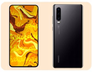 Etui z Klapką Do Huawei P30 (Czarne, Zamykane, Magnetyczne, Kabura) Szkło 7