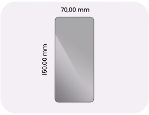 2-PAK Szkło Hartowane Do Motorola Edge 40 Neo Antispy (Curved, 9H, 5D) 8