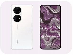 Hello Case 2-PAK Szkło Hartowane Do Huawei P50 Pro Antispy (Curved, Antyszpiegowskie) 7