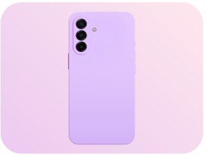 Hello Case Etui do Samsung Galaxy A17 5G Osłona Kamery Fioletowe Szkło 2