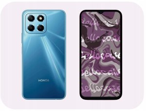 Hello Case [2-PAK] Szkło Hartowane Do Huawei Honor X8 5G / Honor X6 / Honor 70 Lite 7