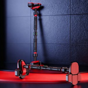 Drążek rozporowy HMS Fitness DD500 7795 cm z licznikiem i poczwórnym wsparciem 5