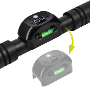 Drążek rozporowy HMS Fitness DD500 7795 cm z licznikiem i poczwórnym wsparciem 9