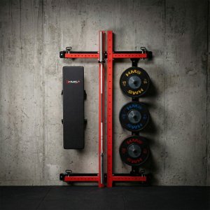 KLT34 WIELOFUNKCYJNA KLATKA TRENINGOWA SKŁADANA RED HMS 12