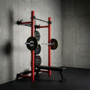 KLT34 WIELOFUNKCYJNA KLATKA TRENINGOWA SKŁADANA RED HMS 16