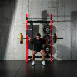 KLT34 WIELOFUNKCYJNA KLATKA TRENINGOWA SKŁADANA RED HMS 17