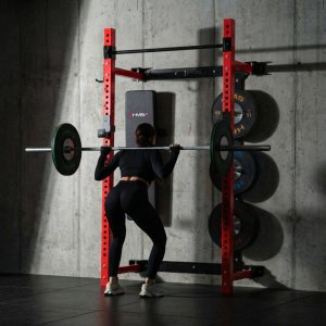 KLT34 WIELOFUNKCYJNA KLATKA TRENINGOWA SKŁADANA RED HMS 18