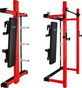 KLT34 WIELOFUNKCYJNA KLATKA TRENINGOWA SKŁADANA RED HMS 4