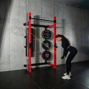 KLT34 WIELOFUNKCYJNA KLATKA TRENINGOWA SKŁADANA RED HMS 6