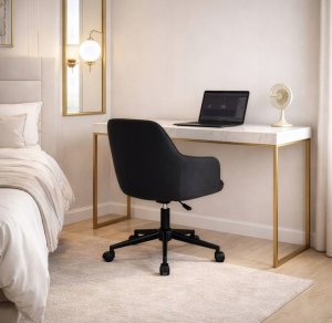 Krzesło biurowe Kontrasto Maria 3 Czarne 6