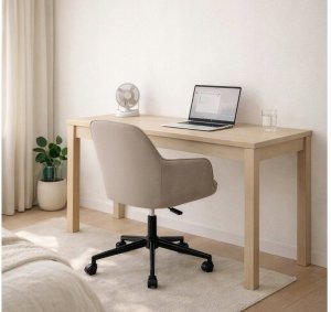 Krzesło biurowe Kontrasto Maria 3 Beżowe 6