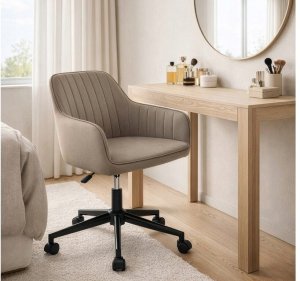 Krzesło biurowe Kontrasto Maria 3 Beżowe 7