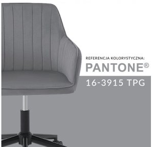 Krzesło biurowe Kontrasto Maria 3 Szare 5
