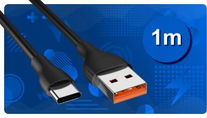SZYBKA Ładowarka sieciowa USB TYP-C 3A PD 20W 3000mA KOSTKA + KABEL TYP-C 7