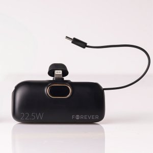 Forever mini power bank MTB-100 22.5W 5000 mAh Lightning czarny 17