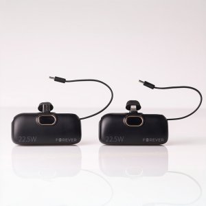 Forever mini power bank MTB-100 22.5W 5000 mAh Lightning czarny 20