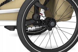 Thule Chariot Cross 2 Podwójna przyczepa rowerowa | G3 ciemny łupek 11