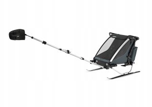 Thule Chariot Cross 2 Podwójna przyczepa rowerowa | G3 ciemny łupek 14