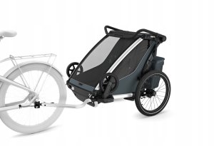 Thule Chariot Cross 2 Podwójna przyczepa rowerowa | G3 ciemny łupek 2
