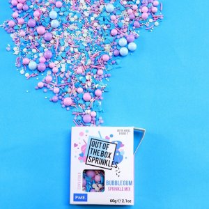 GbEye Posypka cukrowa guma balonowa 60g  PME 9
