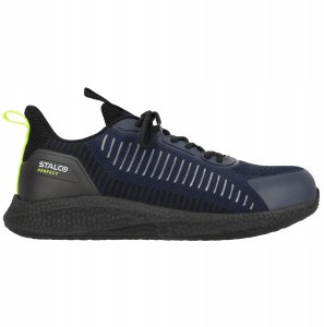 Półbut cholewka materiał Mesh podnosek kompozyt podeszwa EVA+RUBBER antypoślizgowa SR/SRC olejoodporna antyelektrostatyczna zabudowana pięta system Anti- shock nosek PU OLIVIER S1 FO SR 47 3