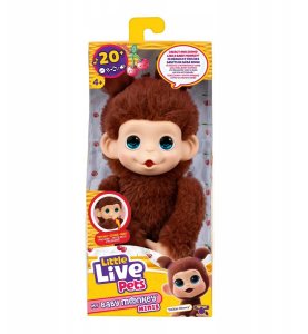 Little Live Pets - Mini Małpka Chikki Cherry 2