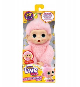 Little Live Pets - Mini Małpka Luna Lemon 2