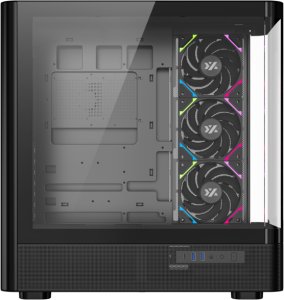 Obudowa XYZ PC GEAR Quantum ARGB czarna (X-CS-QUANTUM-B) 3