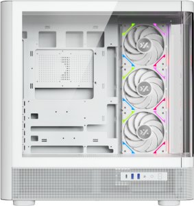 Obudowa XYZ PC GEAR Quantum ARGB biała (X-CS-QUANTUM-W) 3