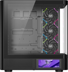 Obudowa XYZ PC GEAR Quantum Pro ARGB czarna (X-CS-QUANTUMPRO-B) 3