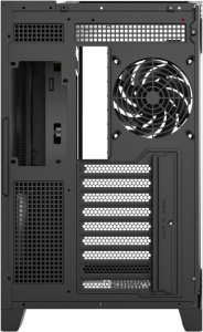 Obudowa XYZ PC GEAR Tesseract ARGB czarna (X-CS-TESSERACT-B) 5