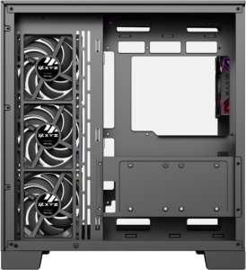 Obudowa XYZ PC GEAR Tesseract ARGB czarna (X-CS-TESSERACT-B) 8