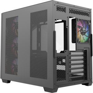 Obudowa XYZ PC GEAR Qubex ARGB czarna (X-CS-QUBEX-B) 5