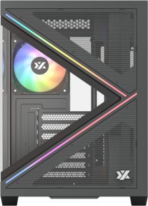 Obudowa XYZ PC GEAR Qubex ARGB czarna (X-CS-QUBEX-B) 8