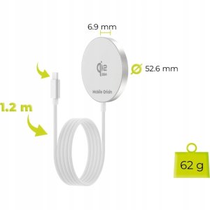 Mobile Origin Qi2 25W Magnetic Charging Pad PW29 8