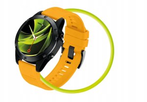 Mobile Origin Easy Strap Watch 20mm Yellow 5